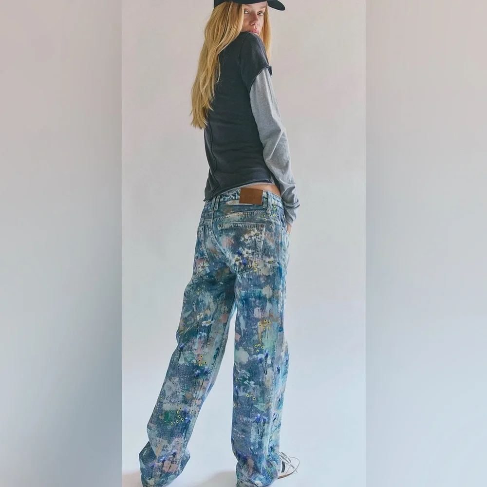 We The Free Tennessee Low-Rise Illusions Jeans from Free People $198 - Picture 1 of 7